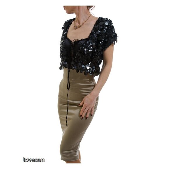 PLEIN SUD High Waist Bandage Pencil Skirt NEW - Picture 7 of 10